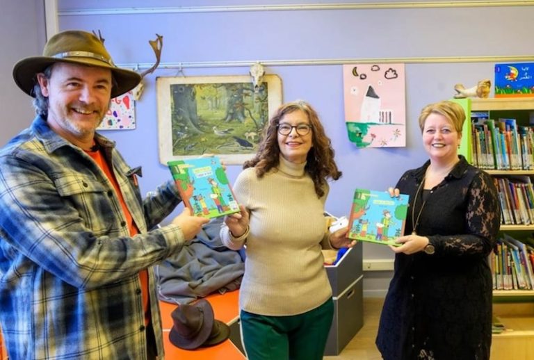 Boekpresentatie Lappa in het bos